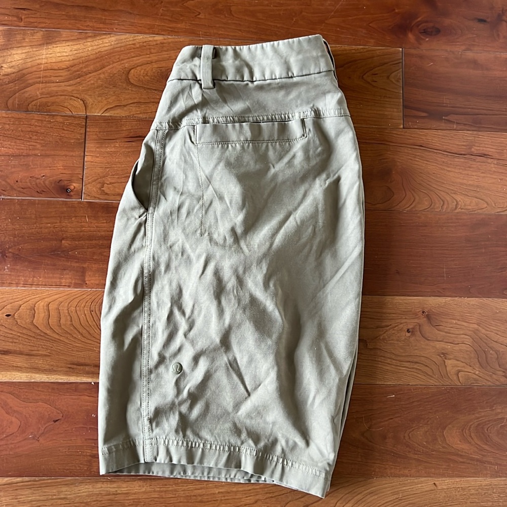 Lululemon Dark Khaki Shorts